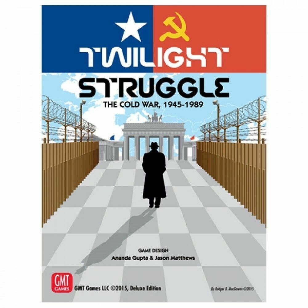 Twilight Struggle The Cold War 1945-1989 Deluxe Edition Board Game Twilight Struggle The Cold War 1945-1989 Deluxe Edition Board Game